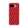 プレミアムスクエアケース［ Drawing Dot - Red ］