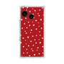 プレミアムスクエアケース［ Drawing Dot - Red ］
