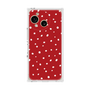 プレミアムスクエアケース［ Drawing Dot - Red ］