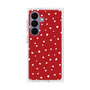 プレミアムスクエアケース［ Drawing Dot - Red ］