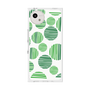 プレミアムスクエアケース［ Nordic Dot - Green ］