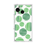 プレミアムスクエアケース［ Nordic Dot - Green ］