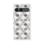 プレミアムスクエアケース［ Moroccan1 color - Gray ］