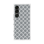 プレミアムスクエアケース［ Moroccan2 - Gray ］