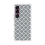 プレミアムスクエアケース［ Moroccan2 - Gray ］