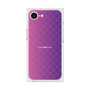 プレミアムスクエアケース［ CASEPLAY Check - Purple ］