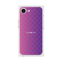 プレミアムスクエアケース［ CASEPLAY Check - Purple ］