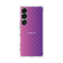 プレミアムスクエアケース［ CASEPLAY Check - Purple ］