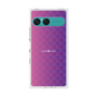 プレミアムスクエアケース［ CASEPLAY Check - Purple ］