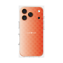 プレミアムスクエアケース［ CASEPLAY Check - Orange ］