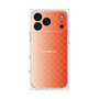 プレミアムスクエアケース［ CASEPLAY Check - Orange ］