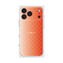 プレミアムスクエアケース［ CASEPLAY Check - Orange ］