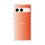 プレミアムスクエアケース［ CASEPLAY Check - Orange ］