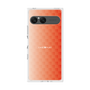 プレミアムスクエアケース［ CASEPLAY Check - Orange ］