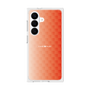 プレミアムスクエアケース［ CASEPLAY Check - Orange ］