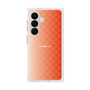 プレミアムスクエアケース［ CASEPLAY Check - Orange ］