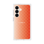 プレミアムスクエアケース［ CASEPLAY Check - Orange ］