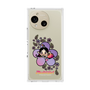 プレミアムスクエアケース［ アクビガール - フラワー ］