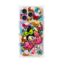 プレミアムスクエアケース［ アクビガール - フラワーリボン ］