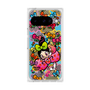 プレミアムスクエアケース［ アクビガール - フラワーリボン ］