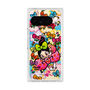 プレミアムスクエアケース［ アクビガール - フラワーリボン ］