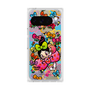 プレミアムスクエアケース［ アクビガール - フラワーリボン ］