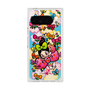 プレミアムスクエアケース［ アクビガール - フラワーリボン ］