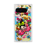 プレミアムスクエアケース［ アクビガール - フラワーリボン ］