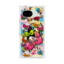 プレミアムスクエアケース［ アクビガール - フラワーリボン ］