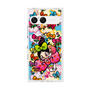 プレミアムスクエアケース［ アクビガール - フラワーリボン ］