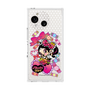 プレミアムスクエアケース［ アクビガール - キャンディーリボン ］
