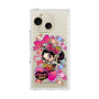 プレミアムスクエアケース［ アクビガール - キャンディーリボン ］