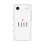 プレミアムスクエアケース［ ELLE - アイコン ］