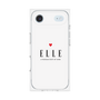 プレミアムスクエアケース［ ELLE - アイコン ］