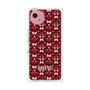 プレミアムスクエアケース［ ANNA SUI - バタフライハーツ - レッド ］