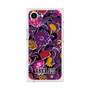 プレミアムスクエアケース［ ANNA SUI - ガーデンフワラー - マゼンタ ］