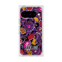 プレミアムスクエアケース［ ANNA SUI - ガーデンフワラー - マゼンタ ］