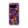 プレミアムスクエアケース［ ANNA SUI - ガーデンフワラー - マゼンタ ］
