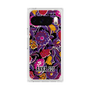 プレミアムスクエアケース［ ANNA SUI - ガーデンフワラー - マゼンタ ］