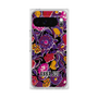 プレミアムスクエアケース［ ANNA SUI - ガーデンフワラー - マゼンタ ］