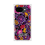プレミアムスクエアケース［ ANNA SUI - ガーデンフワラー - マゼンタ ］