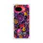 プレミアムスクエアケース［ ANNA SUI - ガーデンフワラー - マゼンタ ］