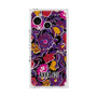 プレミアムスクエアケース［ ANNA SUI - ガーデンフワラー - マゼンタ ］