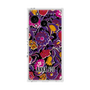 プレミアムスクエアケース［ ANNA SUI - ガーデンフワラー - マゼンタ ］