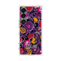 プレミアムスクエアケース［ ANNA SUI - ガーデンフワラー - マゼンタ ］