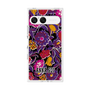 プレミアムスクエアケース［ ANNA SUI - ガーデンフワラー - マゼンタ ］