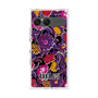プレミアムスクエアケース［ ANNA SUI - ガーデンフワラー - マゼンタ ］