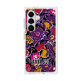 プレミアムスクエアケース［ ANNA SUI - ガーデンフワラー - マゼンタ ］