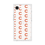 プレミアムスクエアケース［ オリジナル - CASEPLAYイニシャル総柄 - オレンジ ］