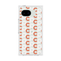 プレミアムスクエアケース［ オリジナル - CASEPLAYイニシャル総柄 - オレンジ ］